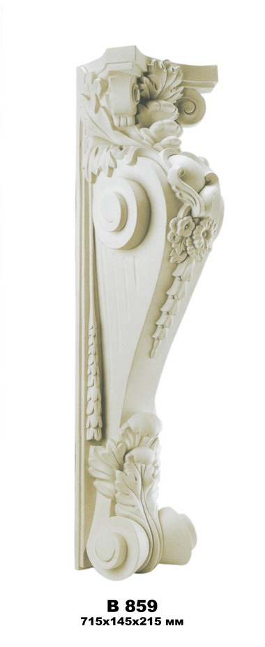Каминный портал, стойка, коллекция Гауди декор