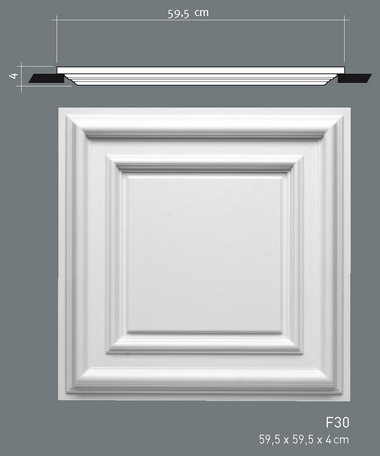  ,  ; ceiling tile F30, Orac Luxxus
