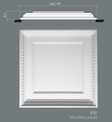  ,  ; ceiling tile F31, Orac Luxxus