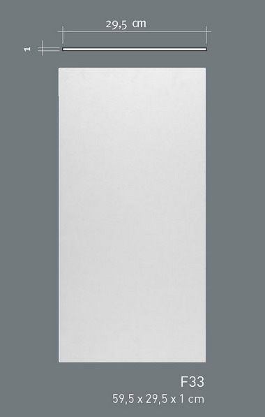  ,  ; ceiling tile F33, Orac Luxxus